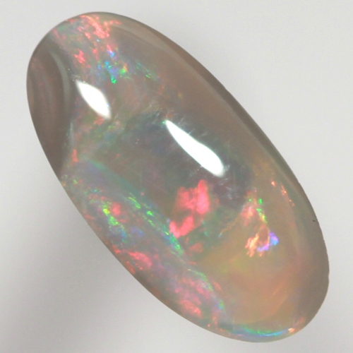 SOLID BLACK OPAL Bright rolling flashes